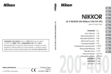 Nikon AI-S -NIKKOR ED 200-400MM F/4 El manual del propietario