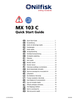 Nilfisk MX 103C El manual del propietario