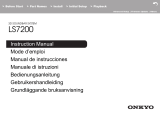 ONKYO LS7200 - 3D SOUNDBAR SYSTEM El manual del propietario