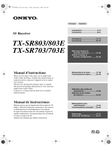 ONKYO TX-SR803 El manual del propietario