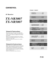 ONKYO TX-NR3007 El manual del propietario