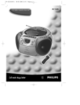 Philips AZ 1145 Manual de usuario