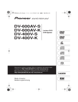 Pioneer DV-600 AV El manual del propietario