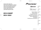 Pioneer MVH-X360BT Manual de usuario