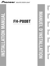 Pioneer FH-P80BT El manual del propietario