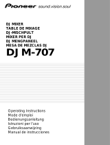 Pioneer DJM-707 El manual del propietario