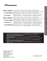 Pioneer XV-DV404K El manual del propietario