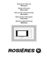 ROSIERES RSK 205 RB El manual del propietario