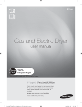 Samsung DV433GTGJWR Manual de usuario