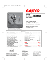 Sanyo DS31520 El manual del propietario