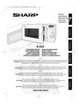 Sharp r 333 w El manual del propietario