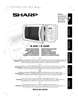 Sharp R-334 El manual del propietario