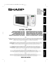 Sharp R-733F El manual del propietario