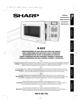 Sharp R-852 El manual del propietario