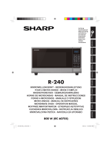 Sharp R-240 El manual del propietario