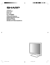 Sharp LL-T15A4 Manual de usuario