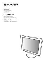 Sharp LL-T1811W Manual de usuario