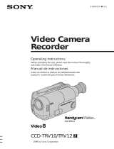 Sony CCD-TRV10 Manual de usuario