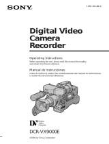 Sony Handycam DCR-VX9000E El manual del propietario