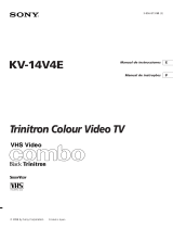 Sony Trinitron KV-14V4E El manual del propietario