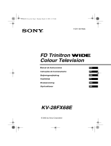 Sony KV-28FX68E El manual del propietario