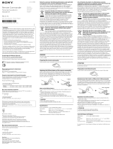 Sony RM-X170 El manual del propietario