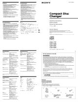 Sony CDX-636 El manual del propietario