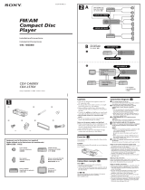 Sony CDX-L570X Manual de usuario
