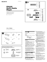 Sony CDX-V7800X El manual del propietario