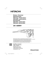 Hitachi DH 40MR Manual de usuario
