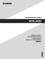 Yamaha MY8-AEB Manual de usuario
