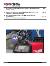 Cebora WIN TIG DC 350 T ROBOT Manual de usuario