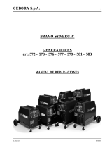 Cebora 583 Bravo synergic punto MIG 3035/T Manual de usuario