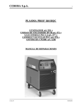 Cebora 954 Plasma Prof 164 HQC Manual de usuario