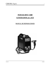 Cebora 2153 Power Spot 5500 Manual de usuario