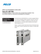 Pelco EC-4BY1SWC-U Series EthernetConnect Switch Guía de instalación