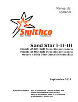 Smithco Sand Star Instrucciones de operación
