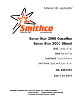 Smithco Spray Star 2000 – TeeJet System 2018 El manual del propietario