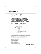 Hitachi DS18DSAL El manual del propietario