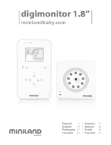 Miniland Baby digimonitor 1.8" Manual de usuario