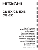 Hitachi CG-EX El manual del propietario