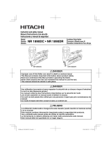 Hitachi NR 1890DR Manual de usuario