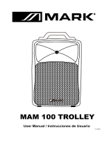 Mark MAM 100 TROLLEY Manual de usuario