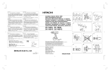 Hitachi DV 14DVC Manual de usuario