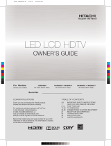 Hitachi LE32H217 El manual del propietario