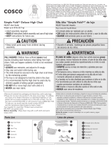 Cosco Simple Fold HC237 Manual de usuario