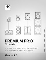 HK Audio PREMIUM PR:O D2 Series Manual de usuario
