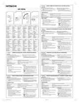 Hitachi UB 18DAL Manual de usuario