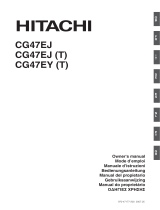 Hitachi CG47EY (T) El manual del propietario