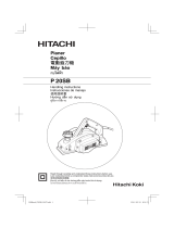 Hitachi P 20SB Handling Instructions Manual